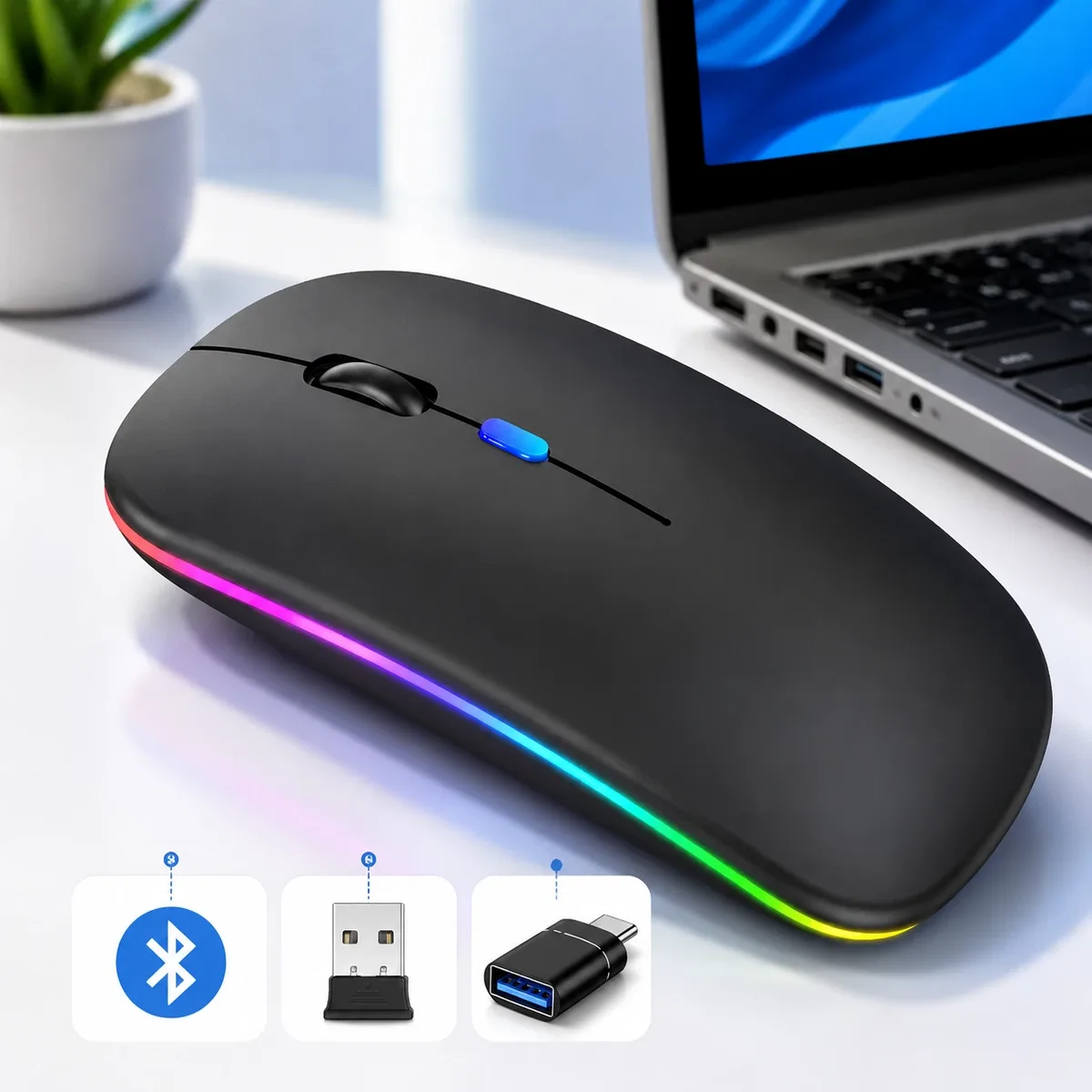 HP Bluetooth & Wireless Dual Model Mouse